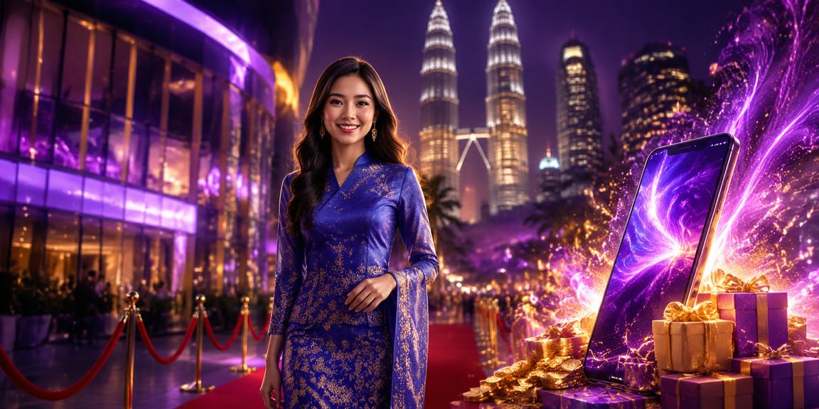 Pengguna memakai baju kurung di kasino mudah alih Kuala Lumpur